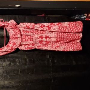 Faded glory red badana dress xl